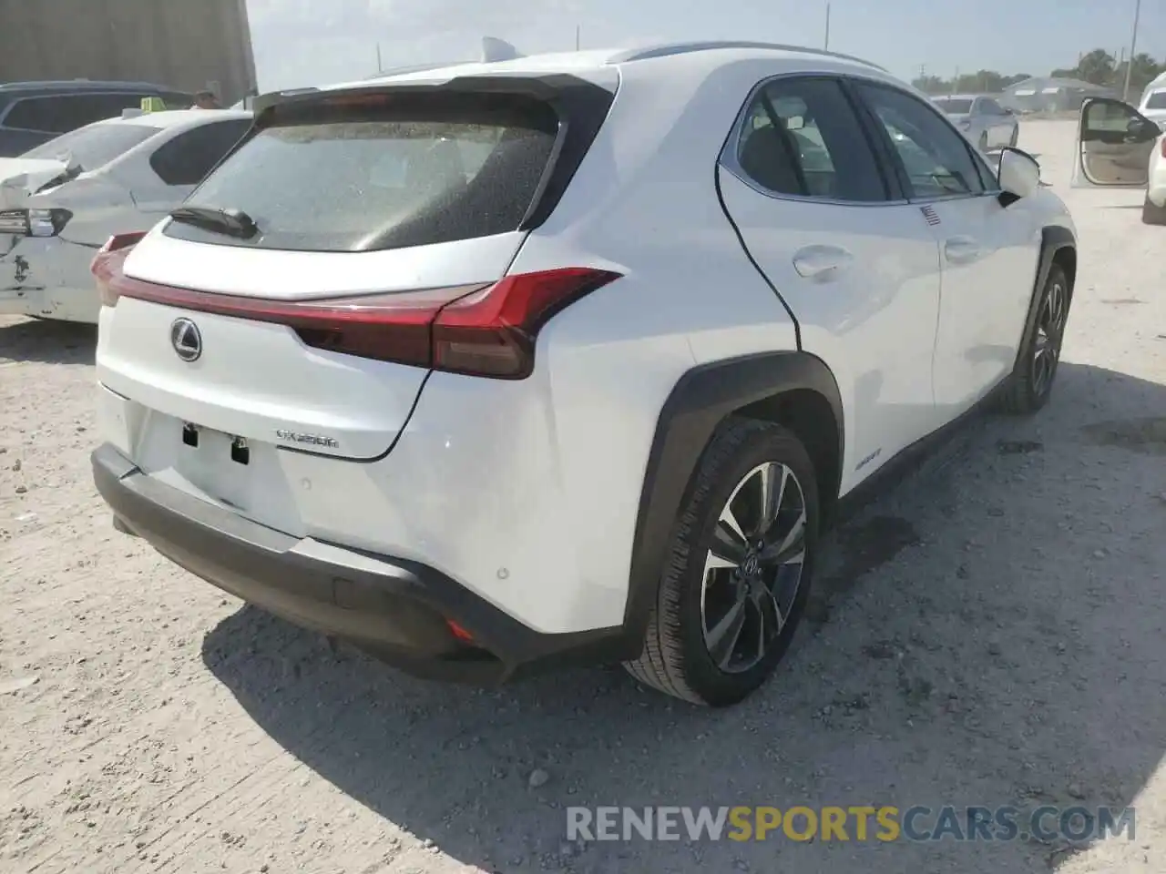 4 Photograph of a damaged car JTHX9JBH7L2036188 LEXUS UX 250H 2020