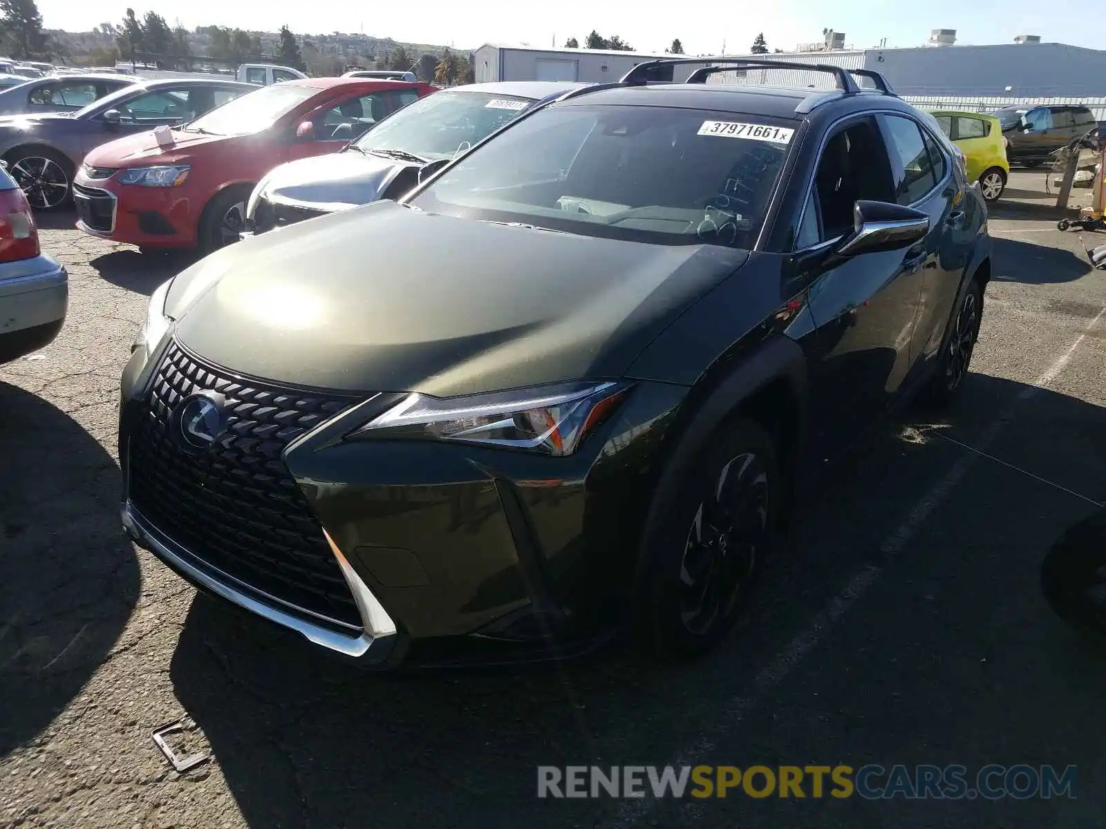 2 Photograph of a damaged car JTHX9JBH8L2033946 LEXUS UX 250H 2020