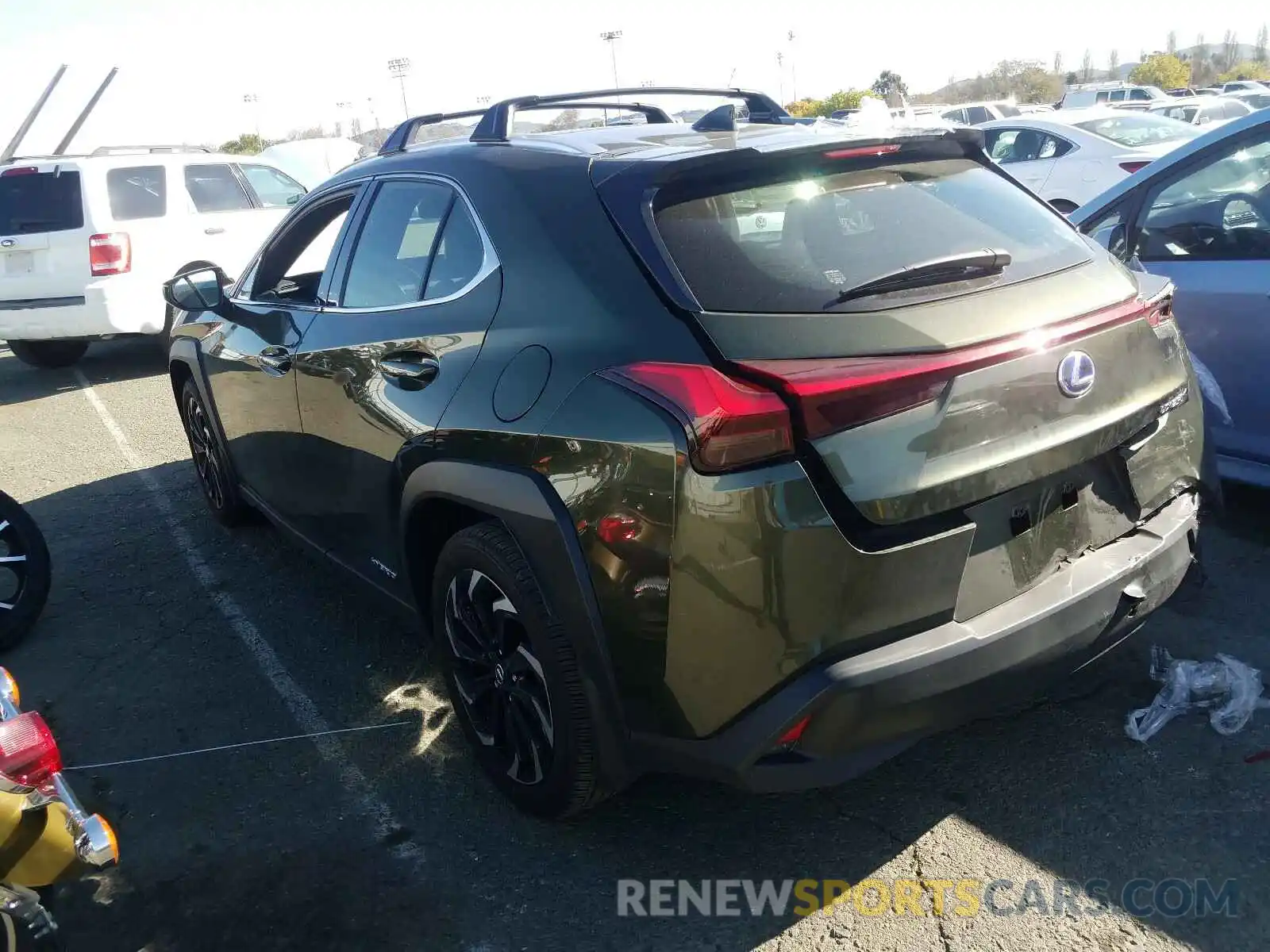 3 Photograph of a damaged car JTHX9JBH8L2033946 LEXUS UX 250H 2020