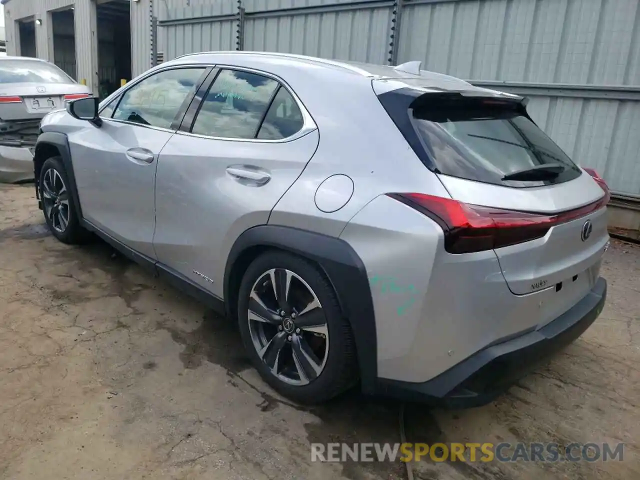 3 Photograph of a damaged car JTHX9JBH8L2036684 LEXUS UX 250H 2020