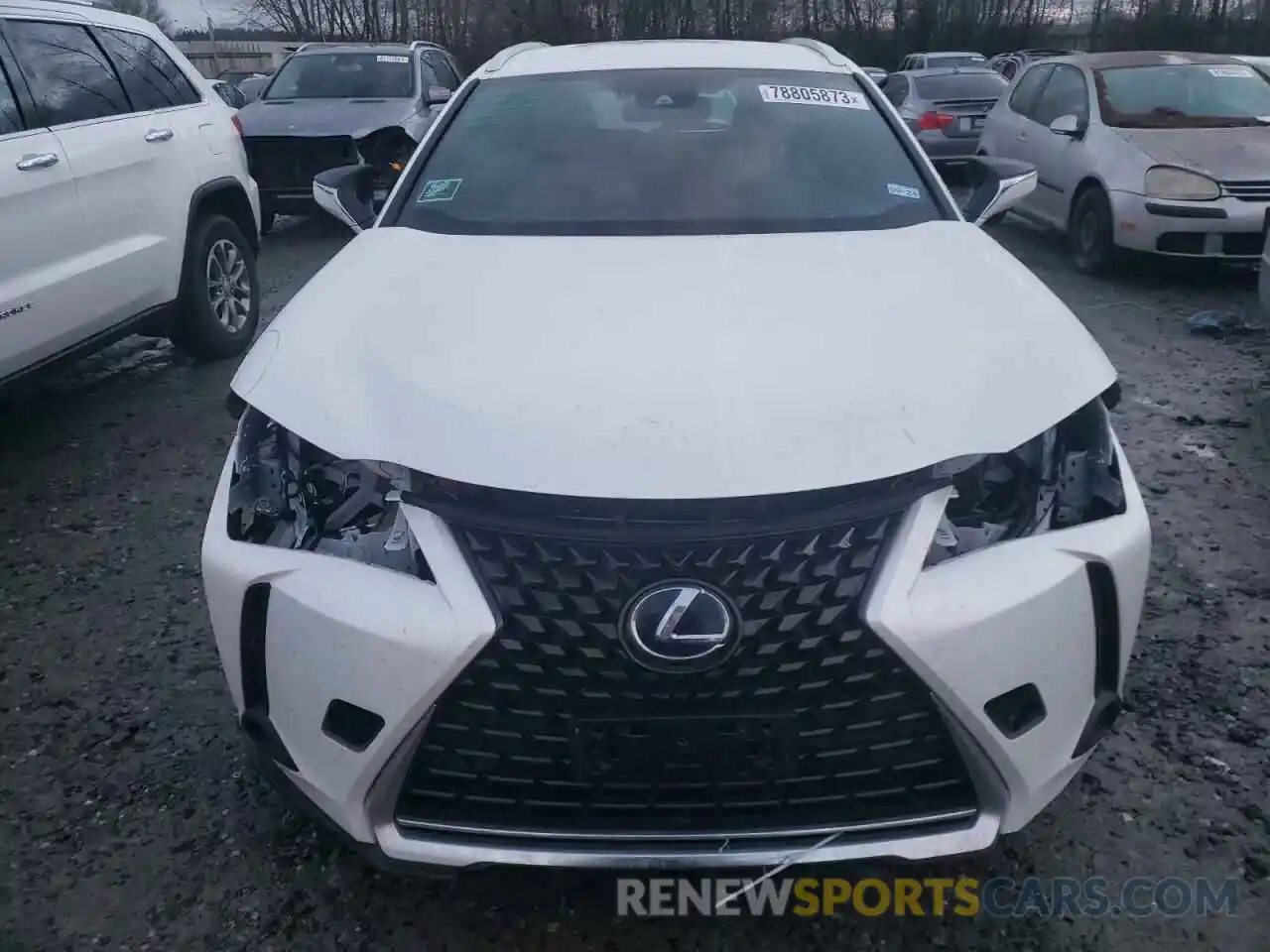 5 Photograph of a damaged car JTHX9JBH9L2027895 LEXUS UX 250H 2020