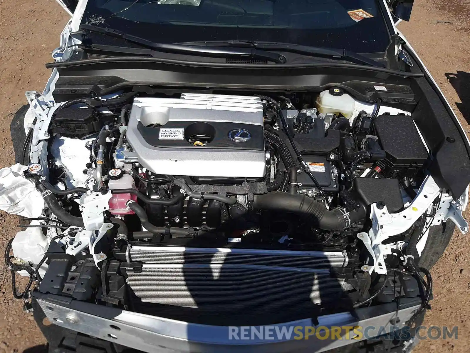 7 Photograph of a damaged car JTHE9JBH0M2041662 LEXUS UX 250H 2021