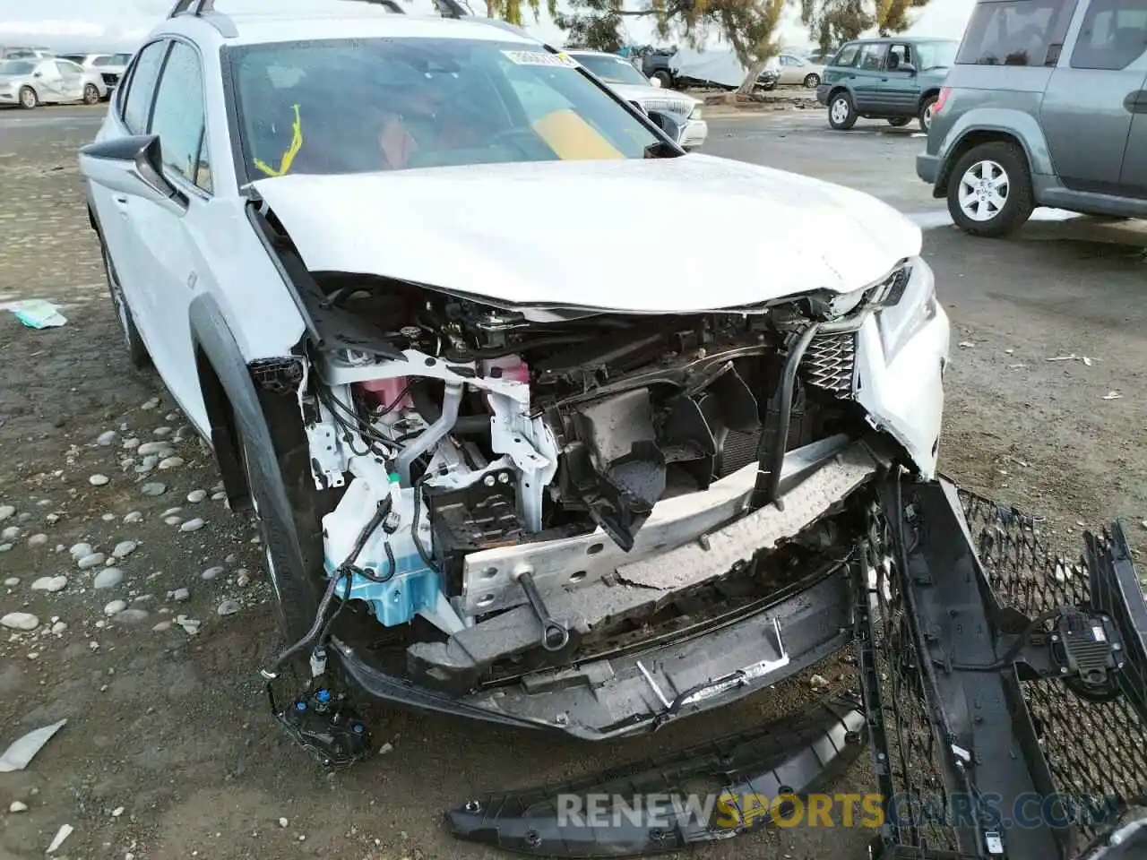 9 Photograph of a damaged car JTHE9JBH3M2037248 LEXUS UX 250H 2021