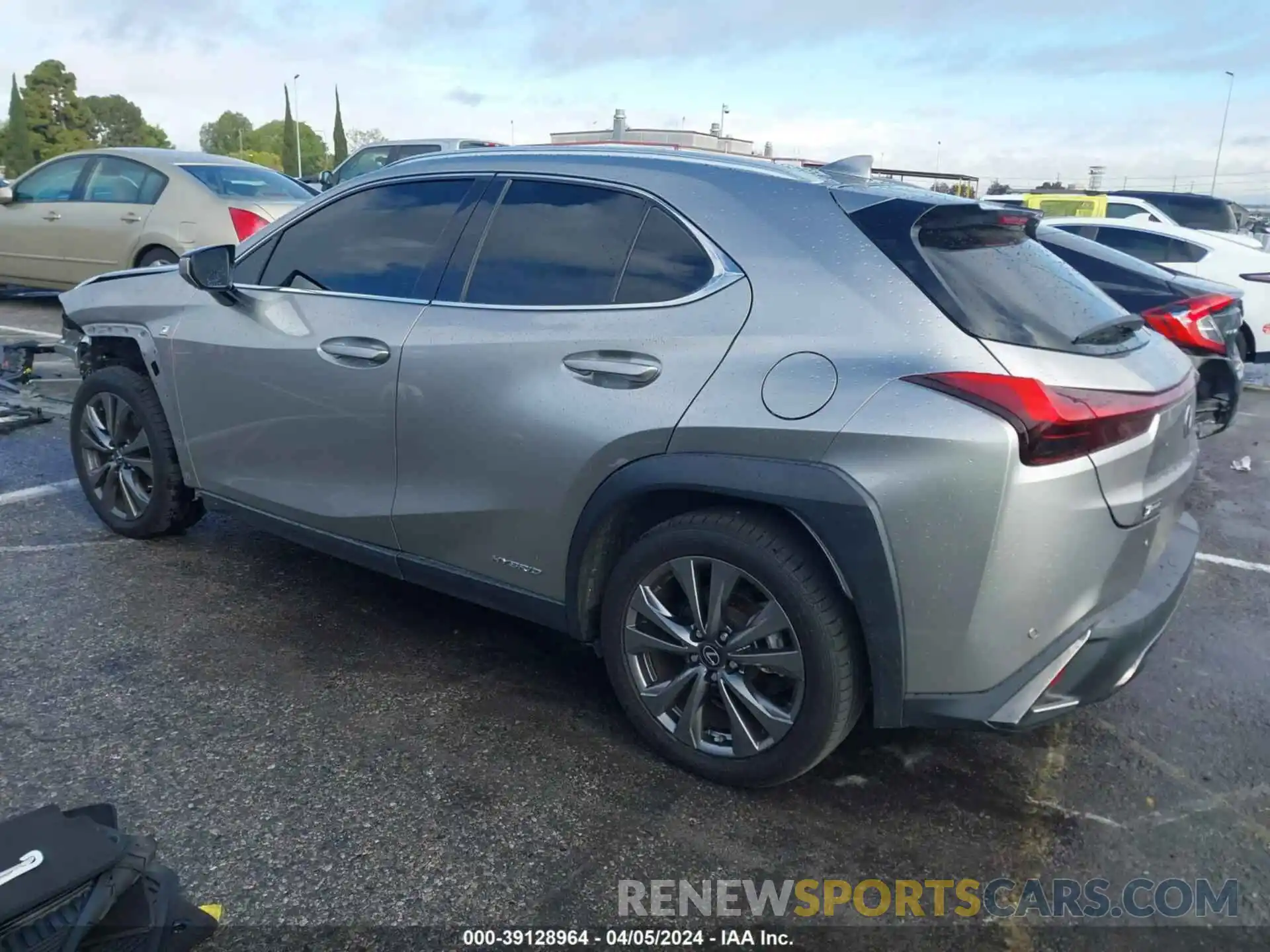 15 Фотография поврежденного автомобиля JTHE9JBH5M2043603 LEXUS UX 250H 2021