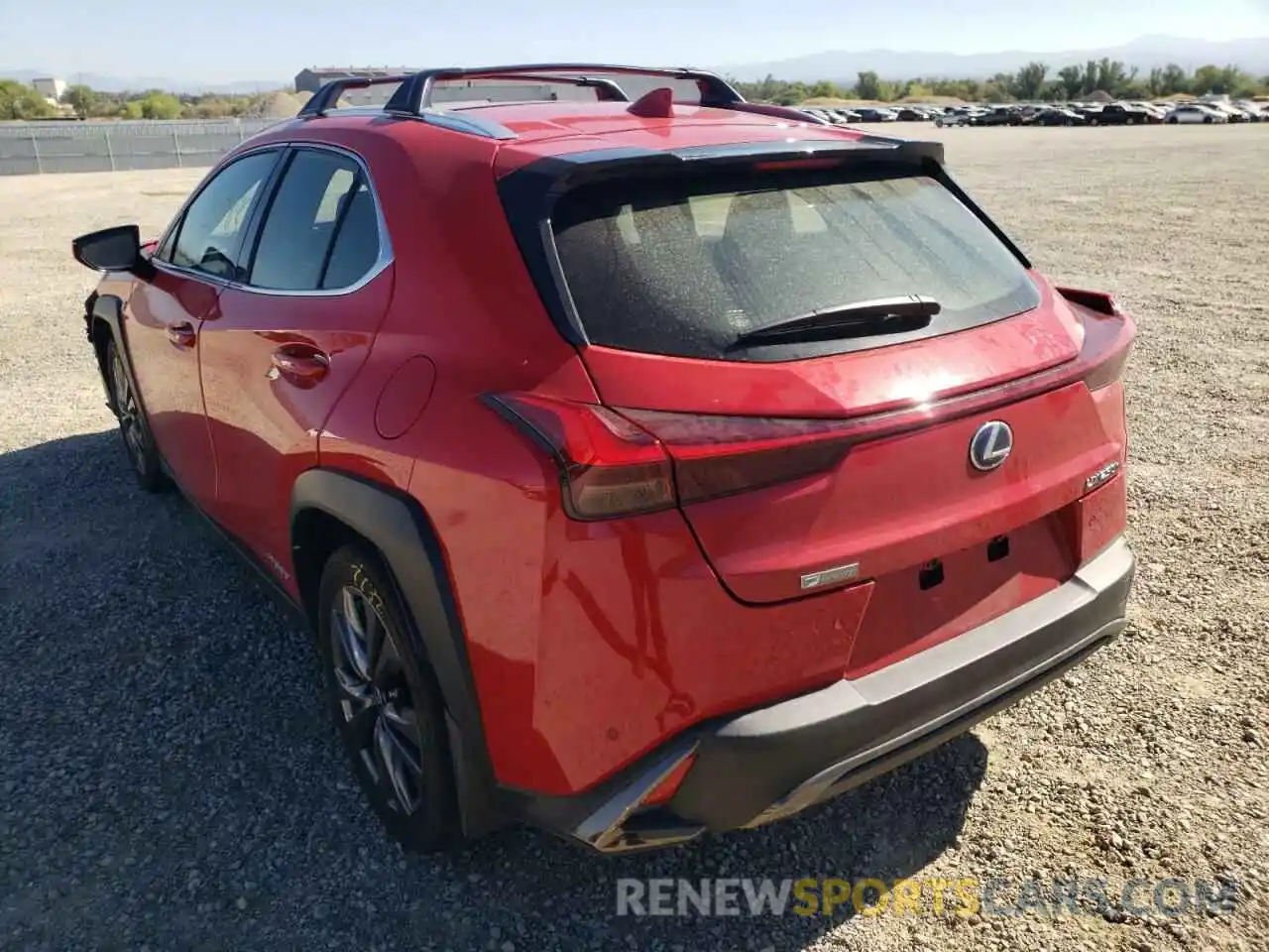 3 Photograph of a damaged car JTHE9JBH8M2051484 LEXUS UX 250H 2021