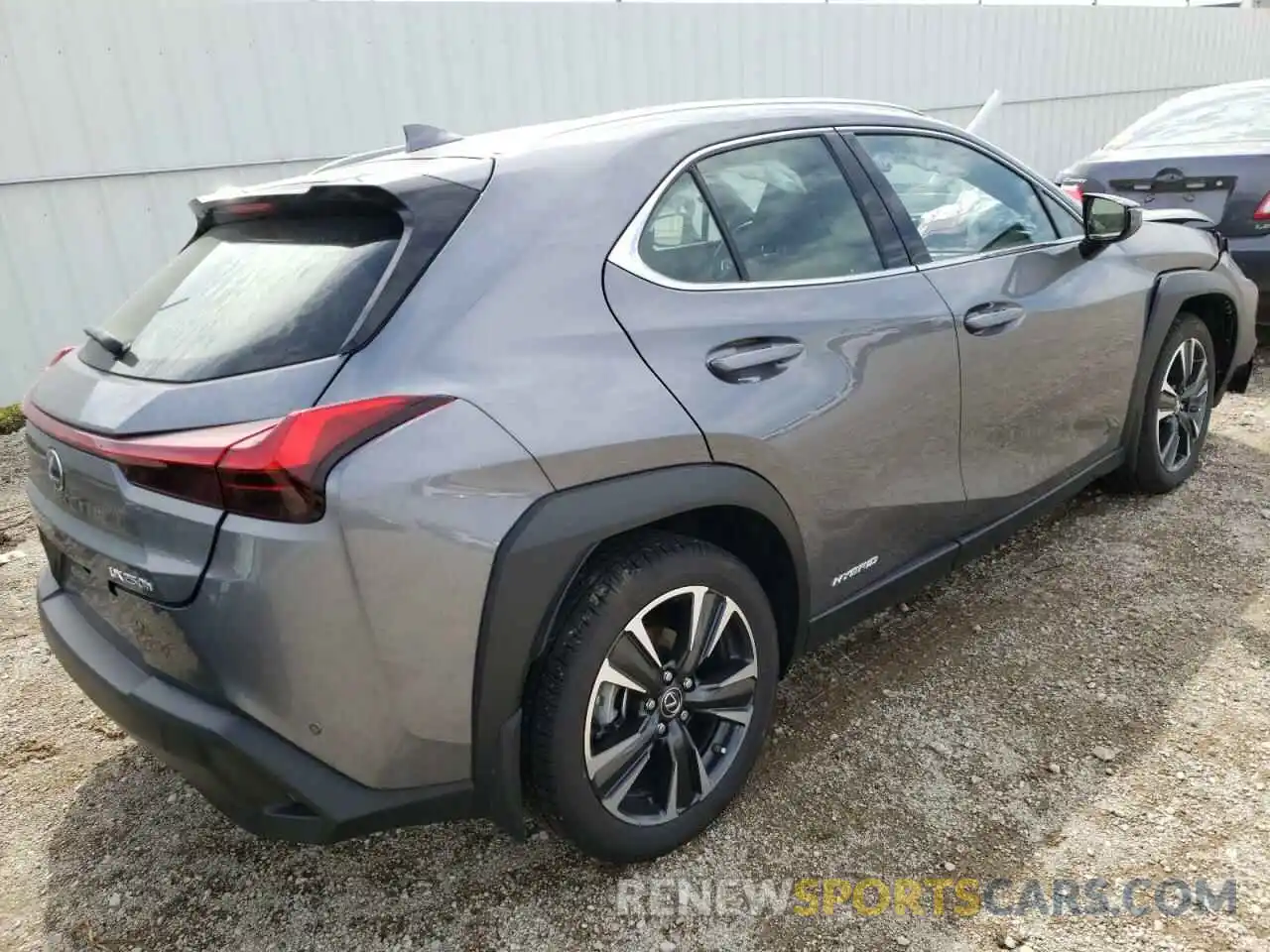 4 Фотография поврежденного автомобиля JTHL9JBH1M2049776 LEXUS UX 250H 2021