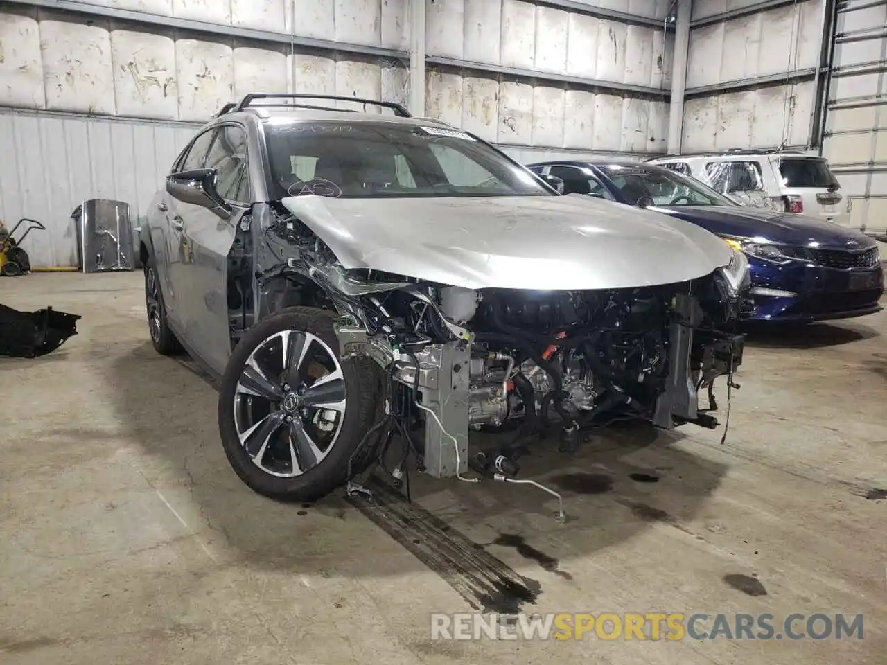 9 Фотография поврежденного автомобиля JTHL9JBH1M2051785 LEXUS UX 250H 2021