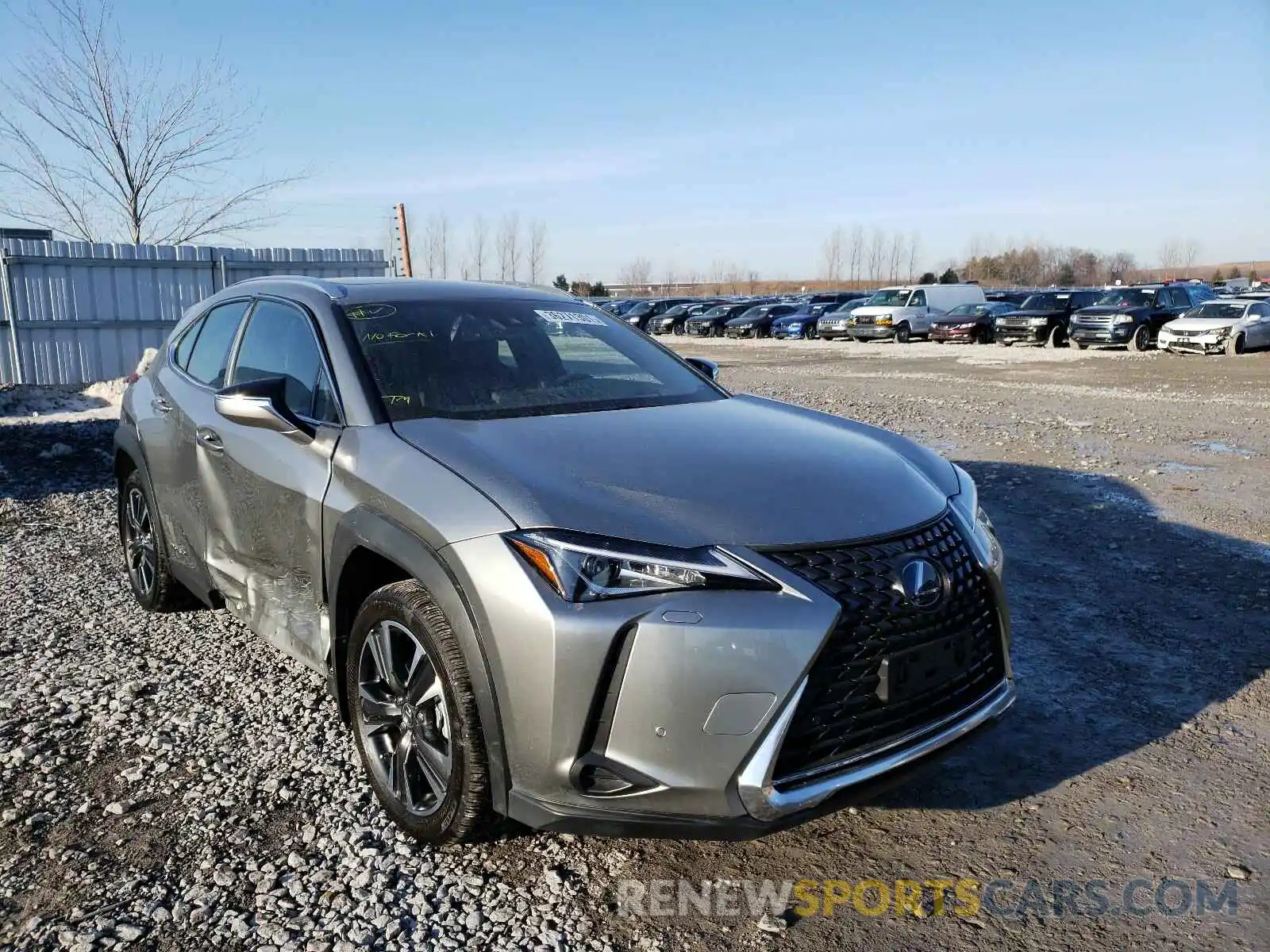 1 Фотография поврежденного автомобиля JTHL9JBH9M2038508 LEXUS UX 250H 2021