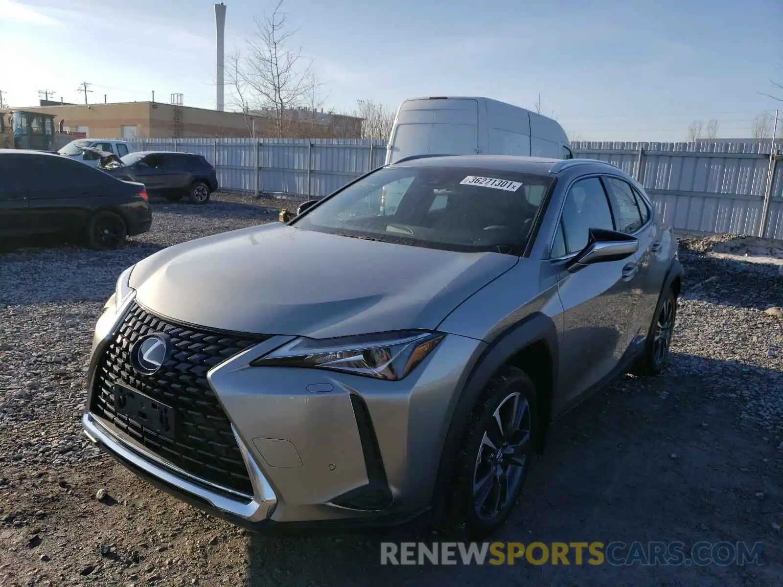 2 Фотография поврежденного автомобиля JTHL9JBH9M2038508 LEXUS UX 250H 2021