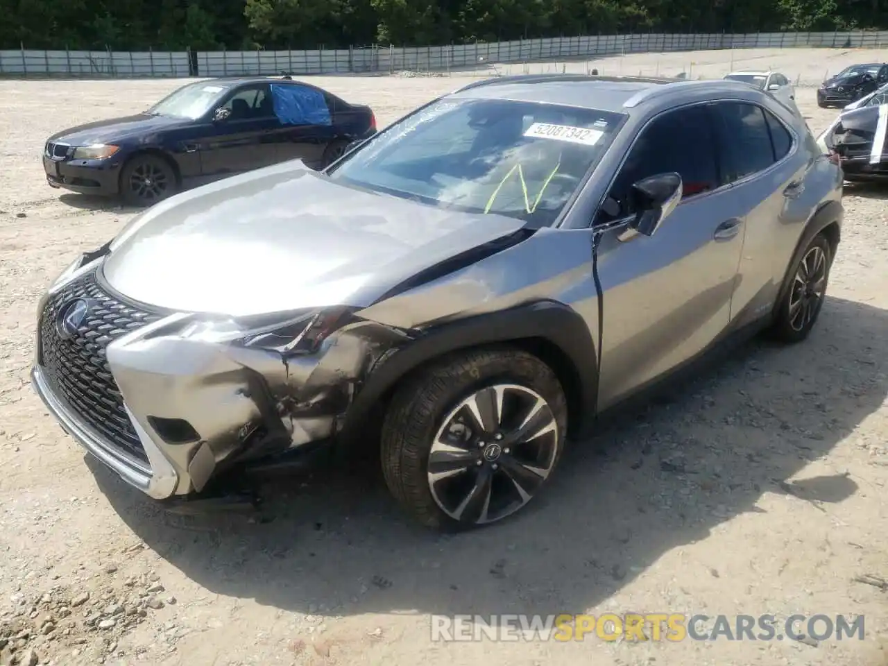 2 Photograph of a damaged car JTHP9JBH0M2038463 LEXUS UX 250H 2021