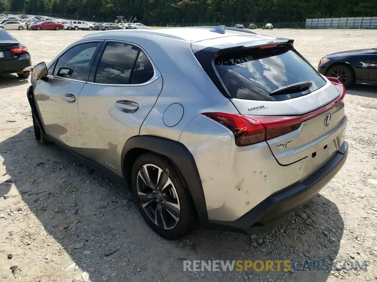 3 Photograph of a damaged car JTHP9JBH0M2038463 LEXUS UX 250H 2021