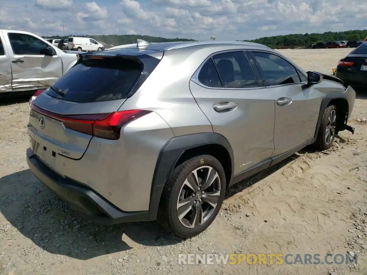 4 Photograph of a damaged car JTHP9JBH0M2038463 LEXUS UX 250H 2021