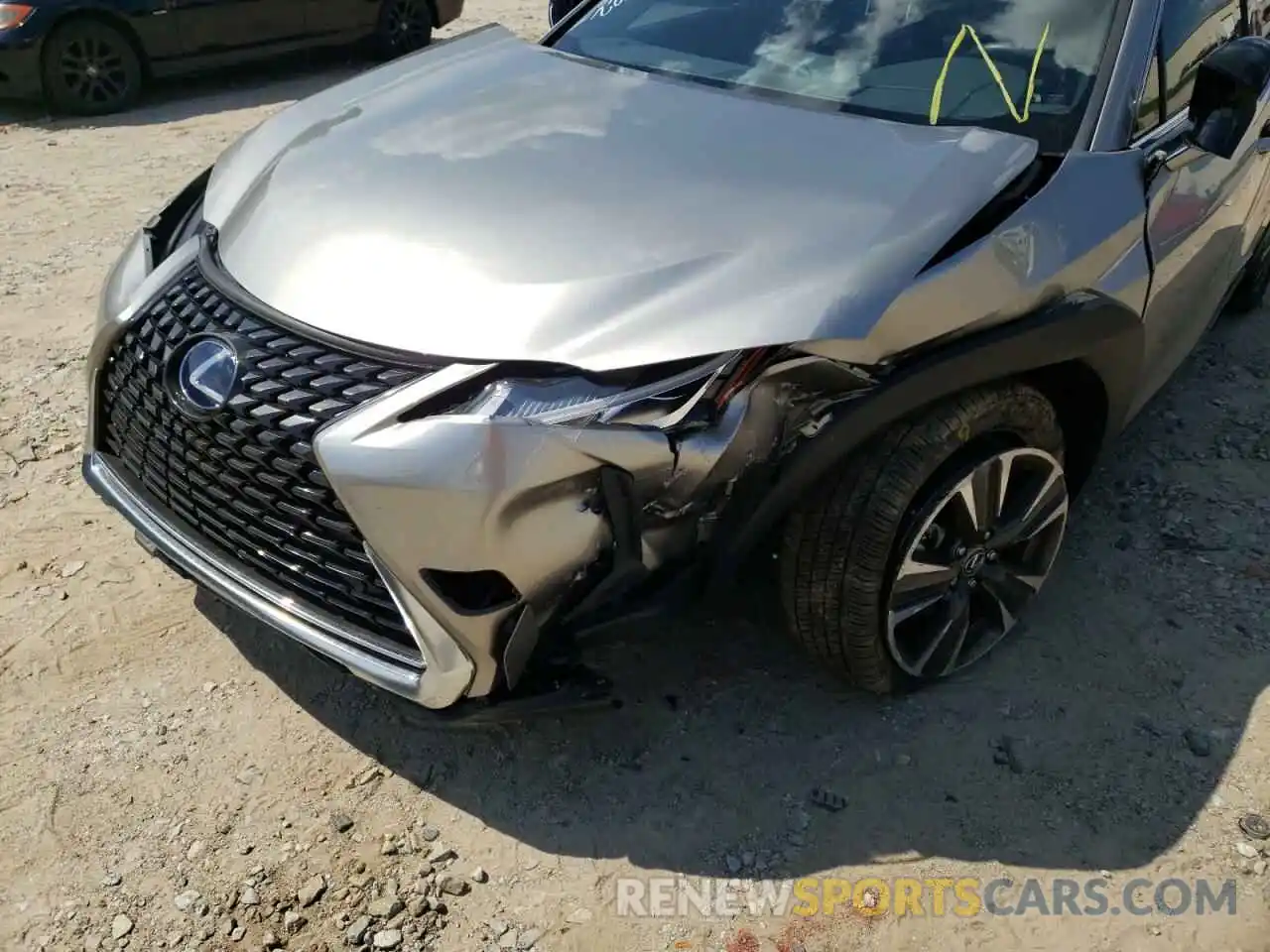 9 Photograph of a damaged car JTHP9JBH0M2038463 LEXUS UX 250H 2021