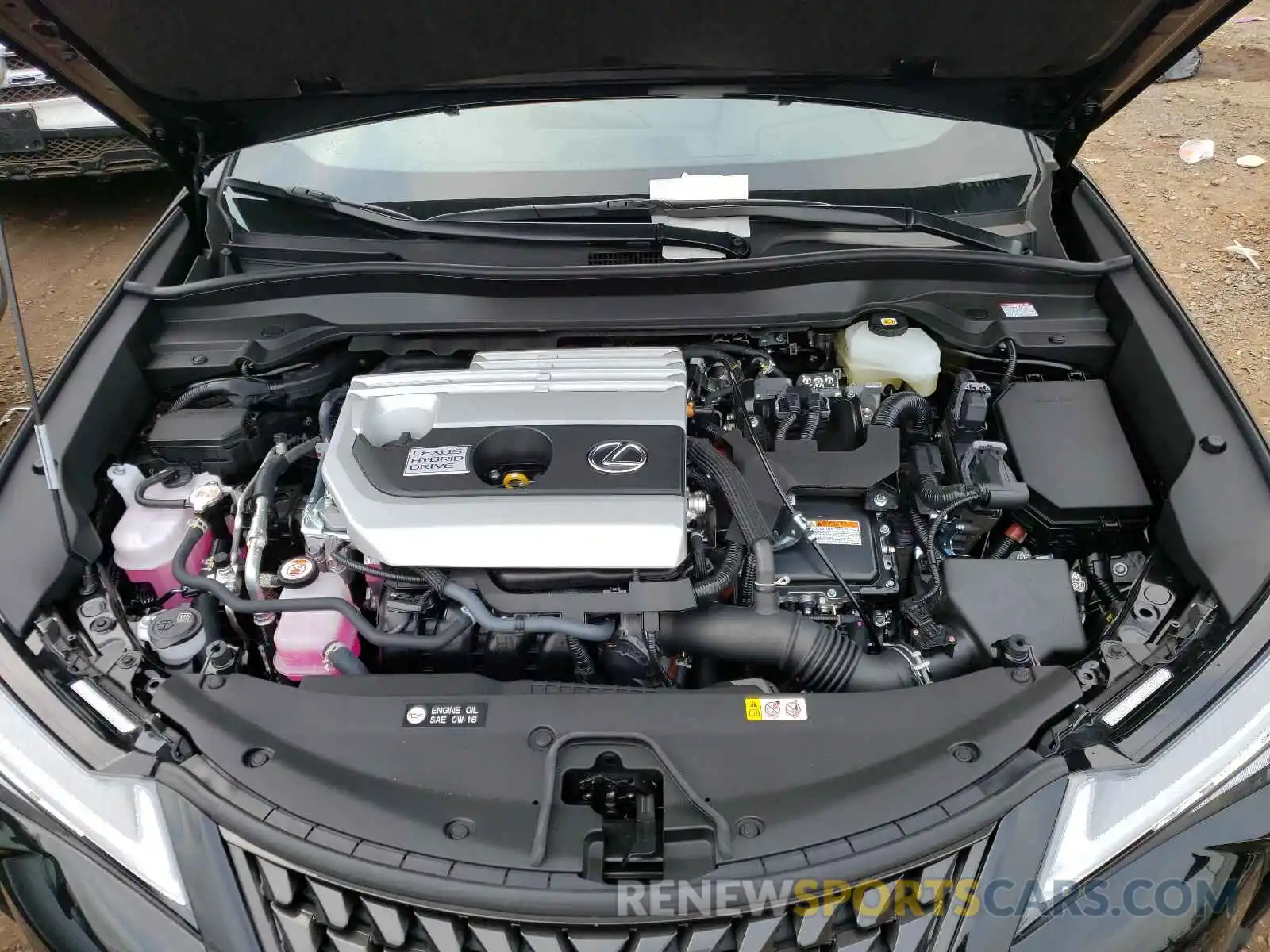 7 Фотография поврежденного автомобиля JTHP9JBH0M2050080 LEXUS UX 250H 2021