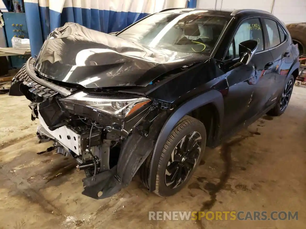 2 Photograph of a damaged car JTHP9JBH0M2051357 LEXUS UX 250H 2021