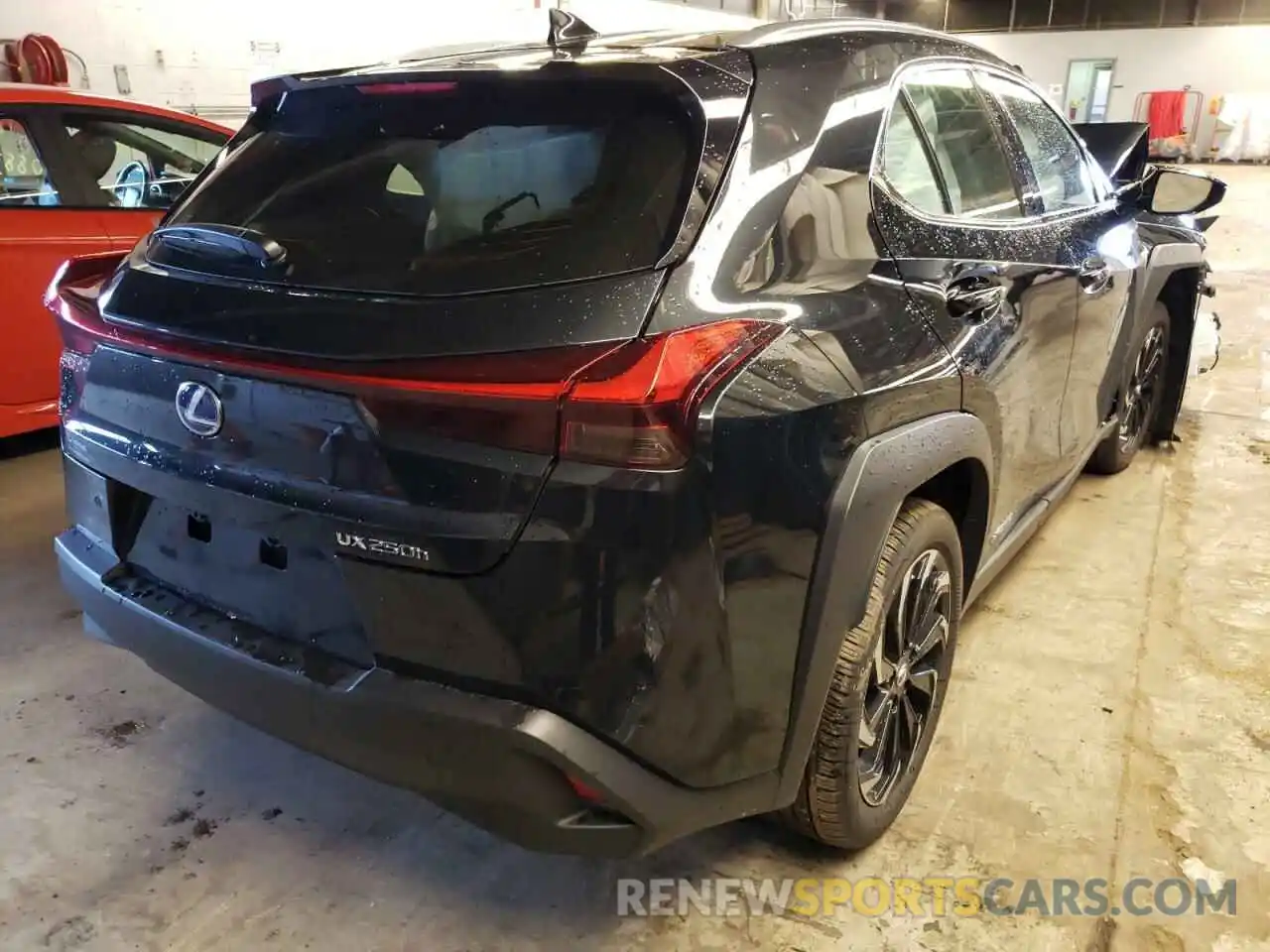 4 Photograph of a damaged car JTHP9JBH0M2051357 LEXUS UX 250H 2021