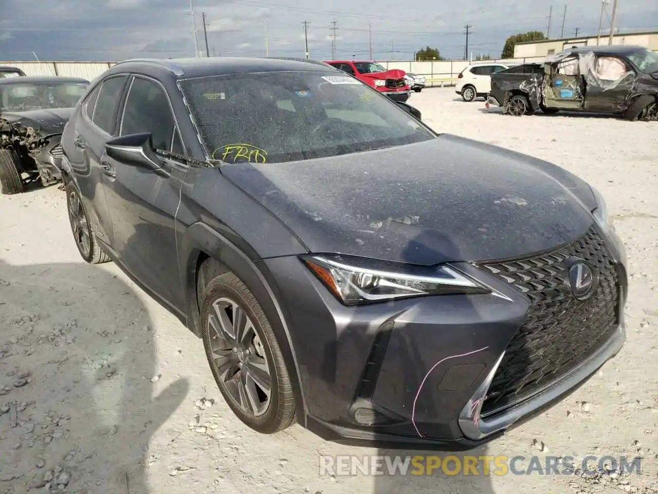 1 Photograph of a damaged car JTHP9JBH1M2041534 LEXUS UX 250H 2021