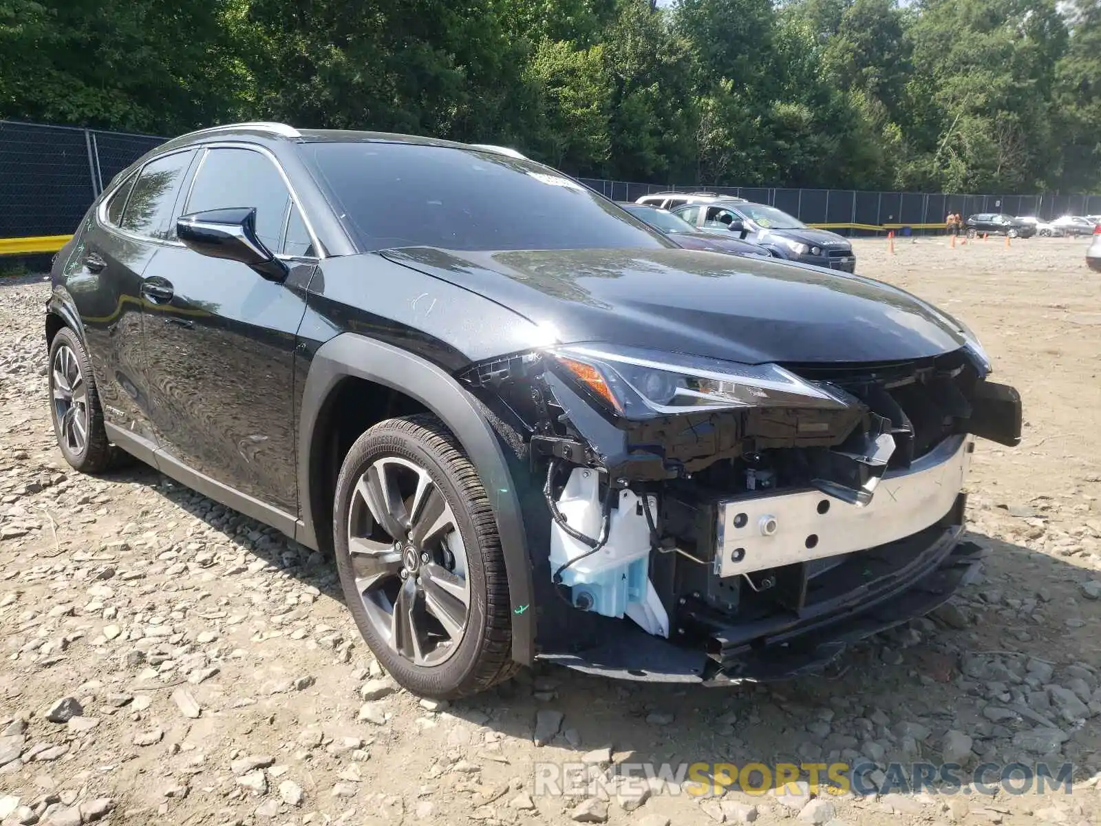 1 Photograph of a damaged car JTHP9JBH1M2042666 LEXUS UX 250H 2021