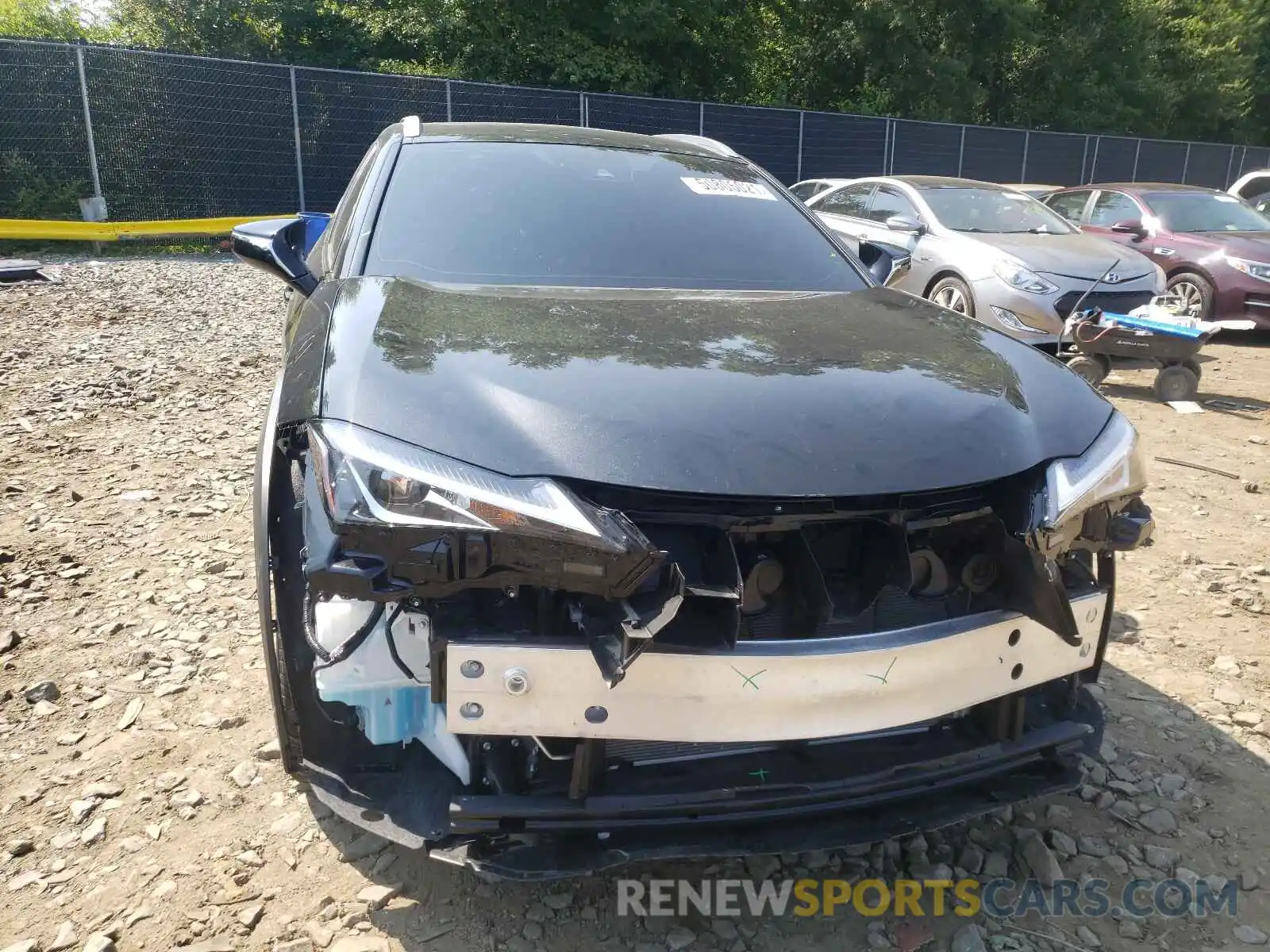 9 Photograph of a damaged car JTHP9JBH1M2042666 LEXUS UX 250H 2021