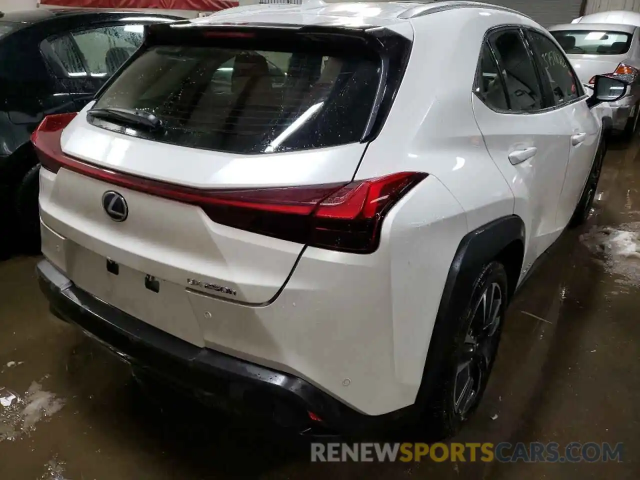 4 Фотография поврежденного автомобиля JTHP9JBH1M2042750 LEXUS UX 250H 2021