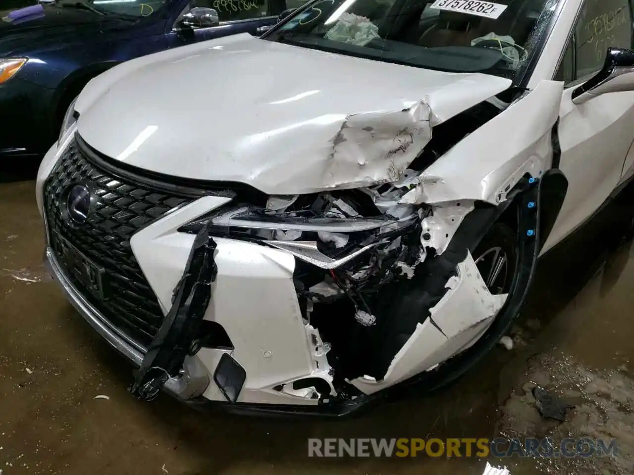 9 Photograph of a damaged car JTHP9JBH1M2042750 LEXUS UX 250H 2021