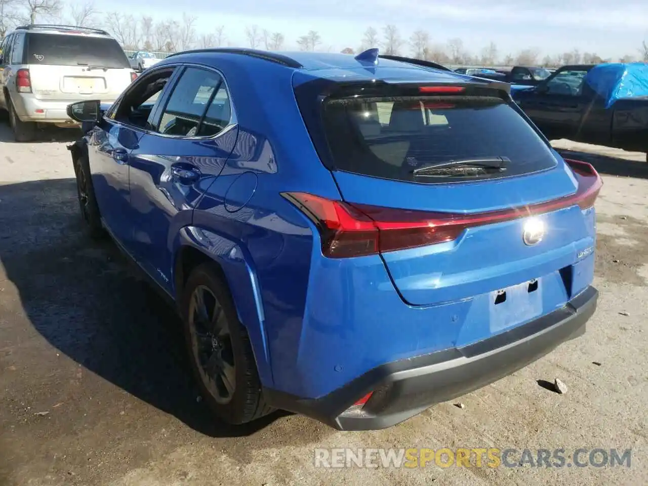 3 Photograph of a damaged car JTHP9JBH1M2046801 LEXUS UX 250H 2021