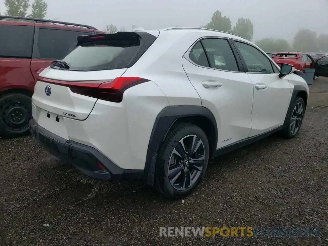 4 Photograph of a damaged car JTHP9JBH2M2042000 LEXUS UX 250H 2021