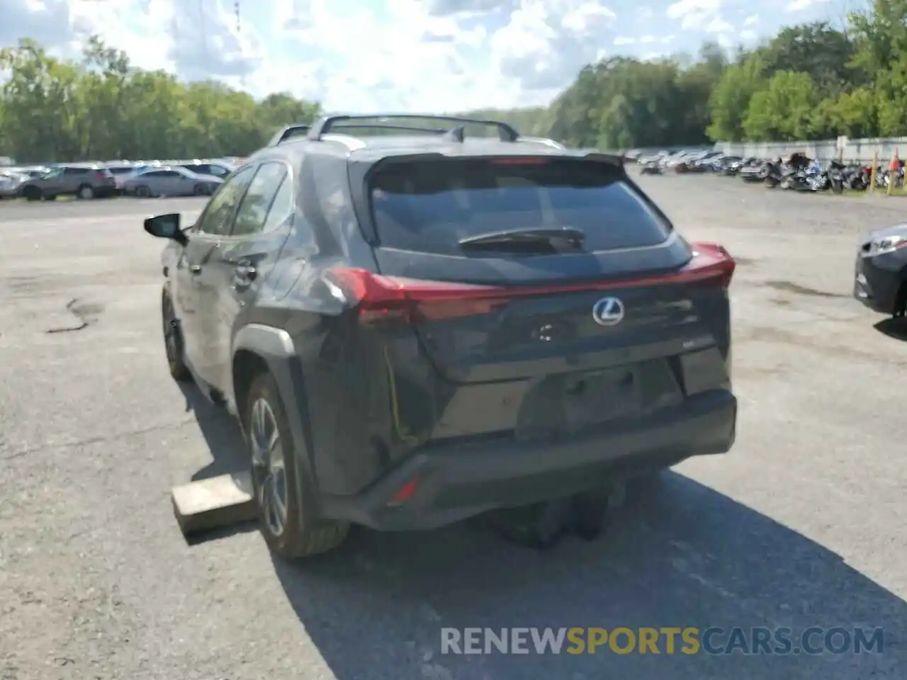 3 Photograph of a damaged car JTHP9JBH2M2051134 LEXUS UX 250H 2021