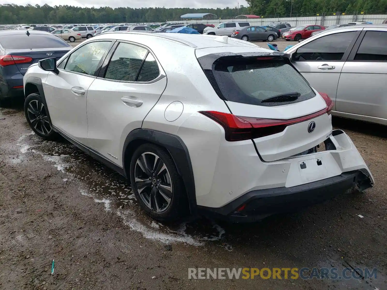 3 Photograph of a damaged car JTHP9JBH3M2039090 LEXUS UX 250H 2021