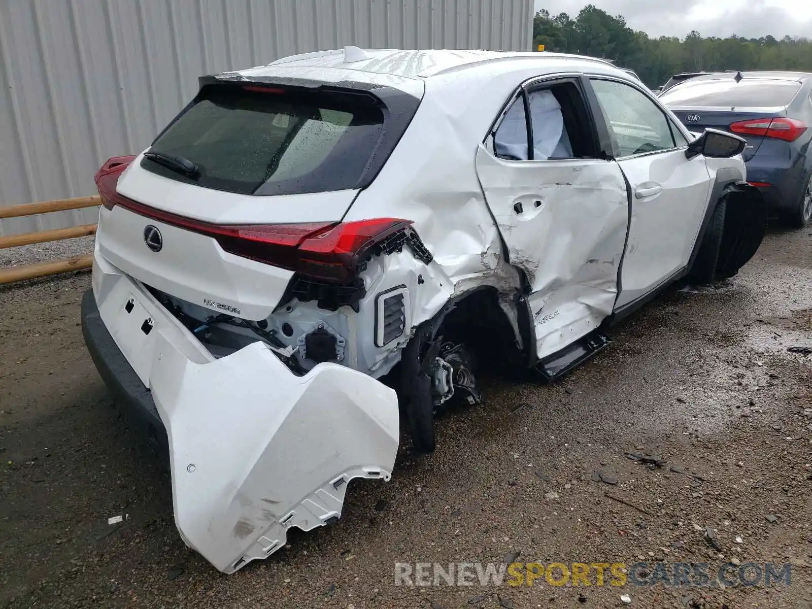 4 Photograph of a damaged car JTHP9JBH3M2039090 LEXUS UX 250H 2021