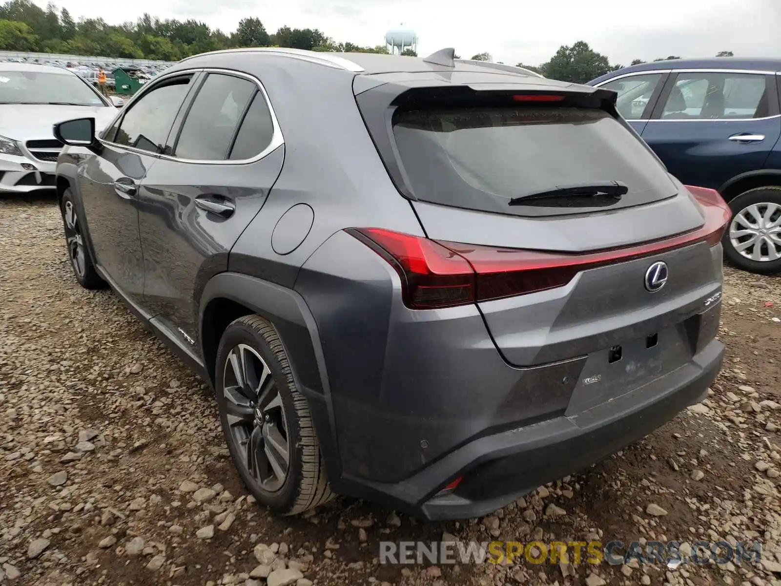 3 Фотография поврежденного автомобиля JTHP9JBH3M2042281 LEXUS UX 250H 2021