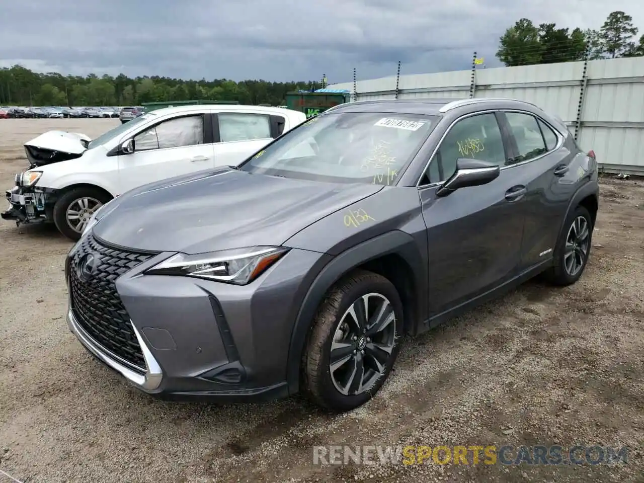 2 Фотография поврежденного автомобиля JTHP9JBH3M2046394 LEXUS UX 250H 2021