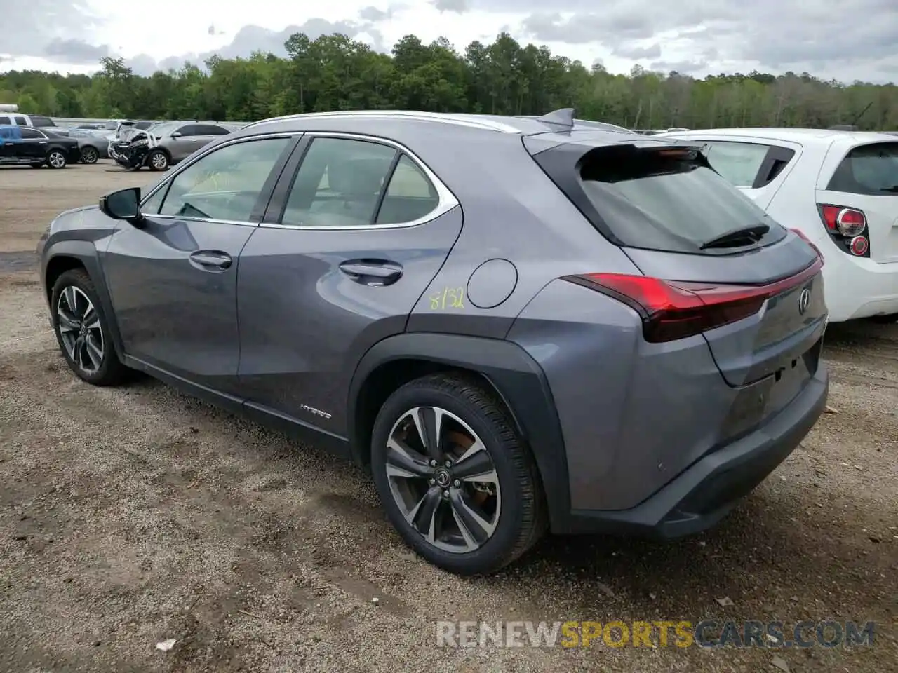 3 Photograph of a damaged car JTHP9JBH3M2046394 LEXUS UX 250H 2021