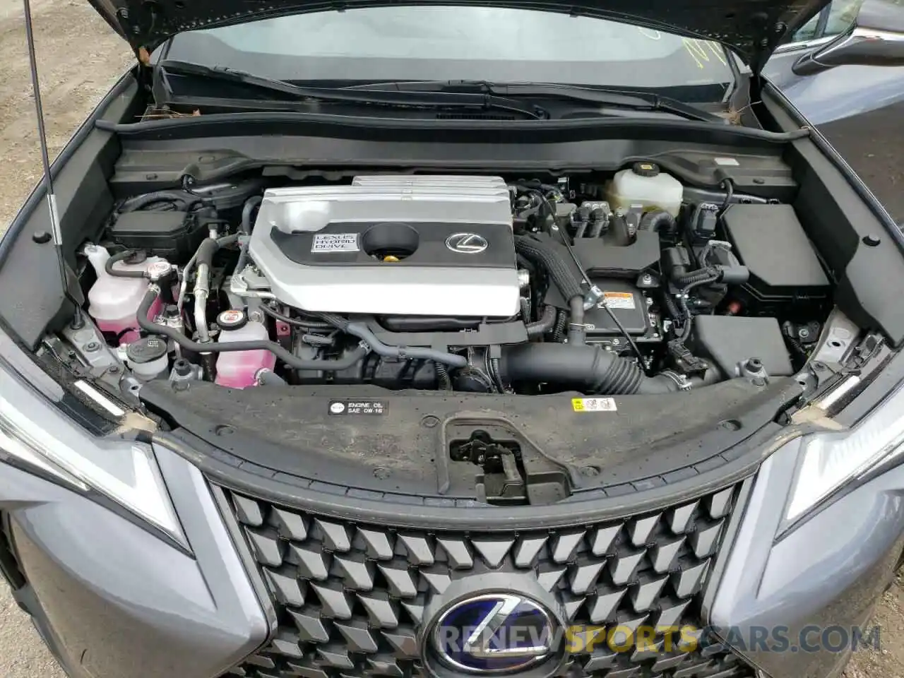 7 Фотография поврежденного автомобиля JTHP9JBH3M2046394 LEXUS UX 250H 2021