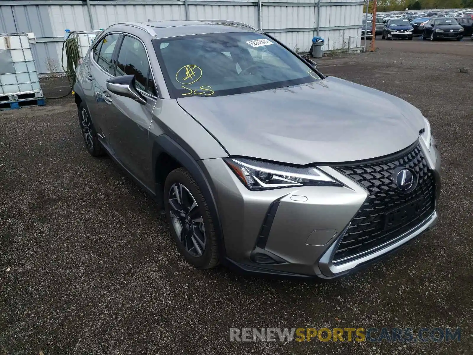 1 Фотография поврежденного автомобиля JTHP9JBH4M2038482 LEXUS UX 250H 2021