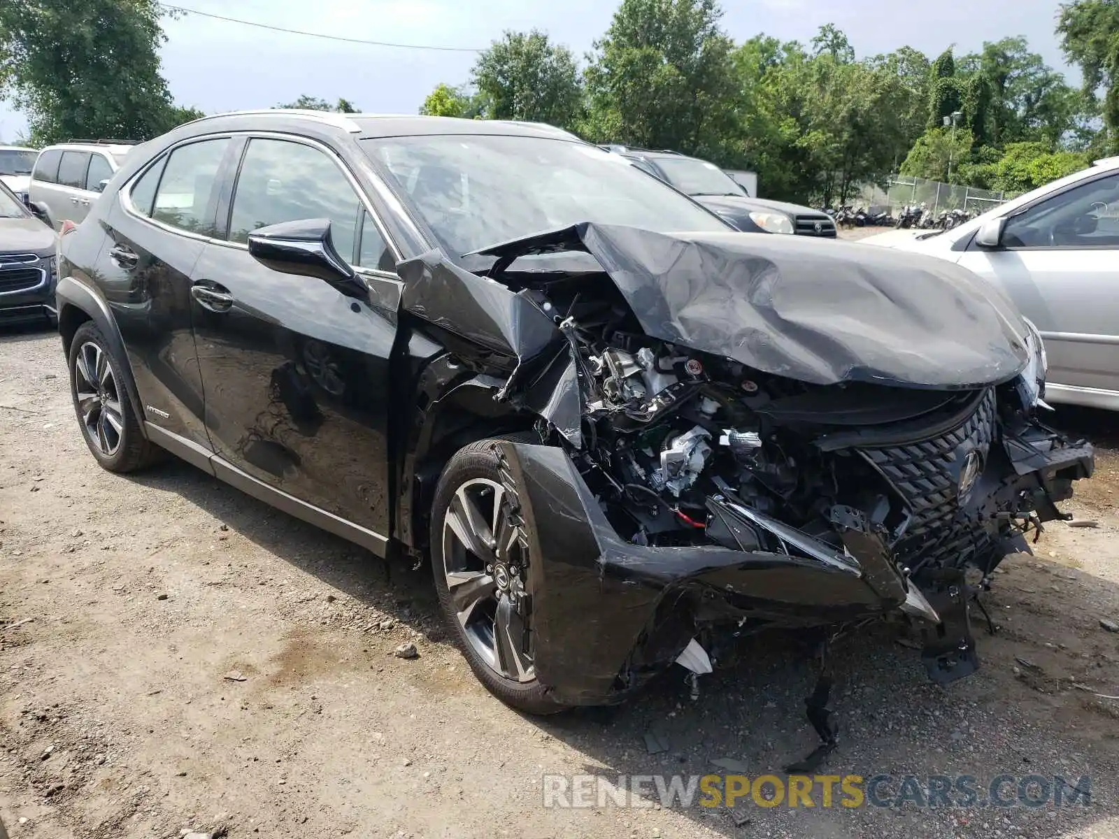 1 Photograph of a damaged car JTHP9JBH4M2045240 LEXUS UX 250H 2021