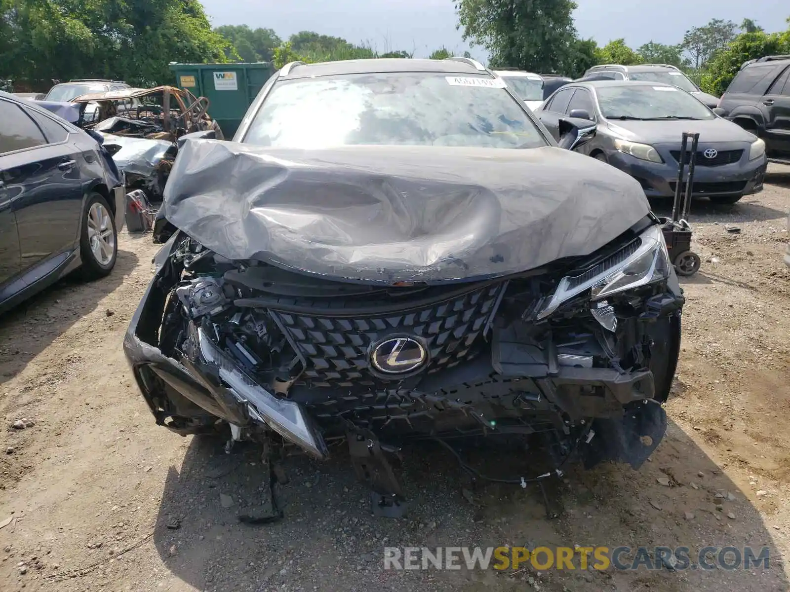 9 Photograph of a damaged car JTHP9JBH4M2045240 LEXUS UX 250H 2021