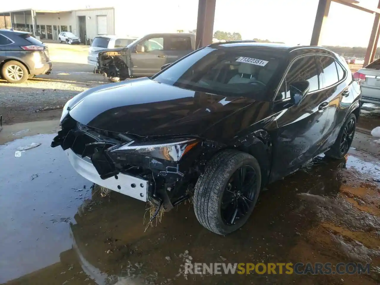 2 Photograph of a damaged car JTHP9JBH4M2047859 LEXUS UX 250H 2021