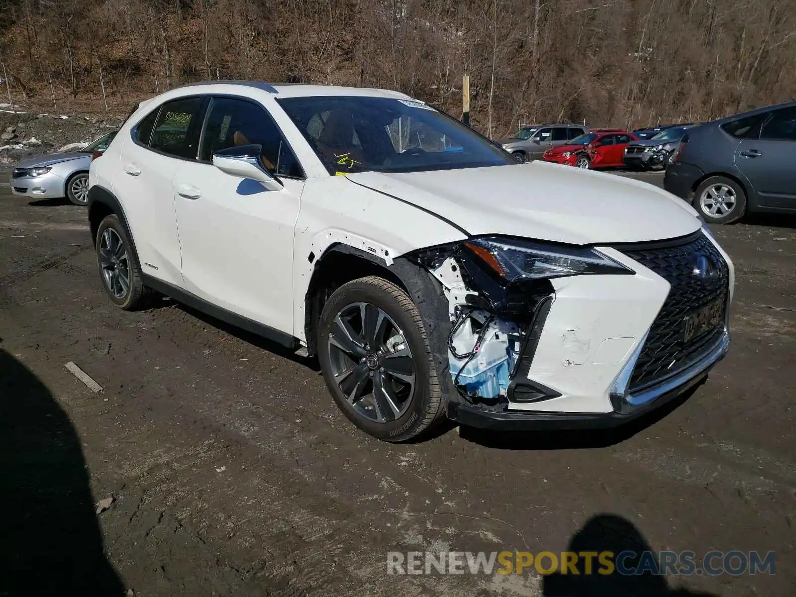 1 Фотография поврежденного автомобиля JTHP9JBH5M2040421 LEXUS UX 250H 2021