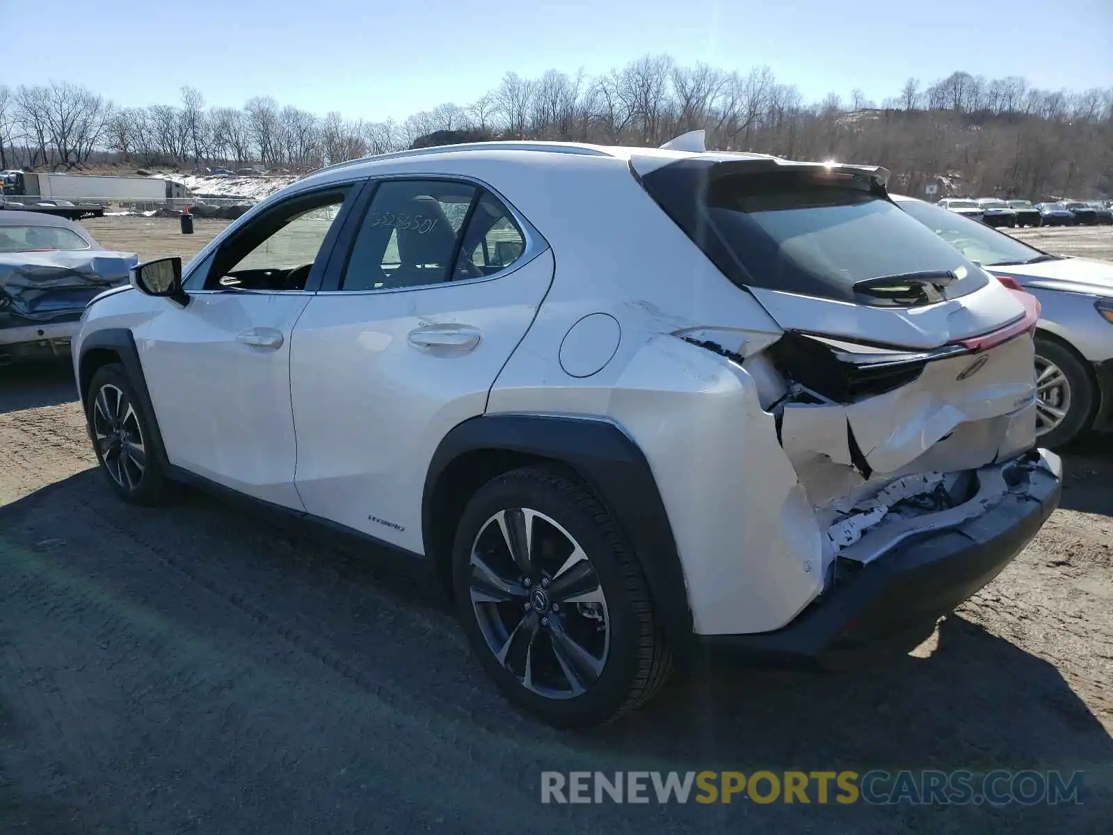 3 Photograph of a damaged car JTHP9JBH5M2040421 LEXUS UX 250H 2021