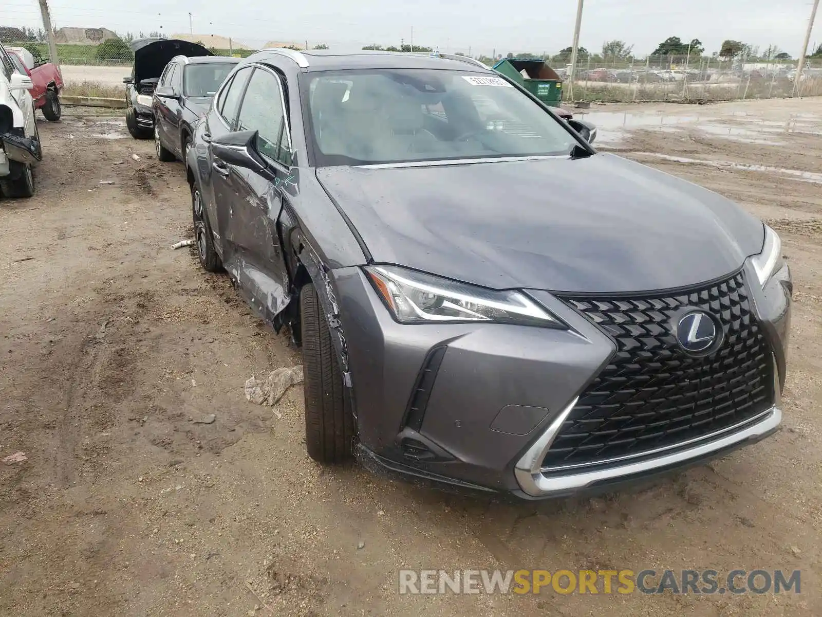 1 Photograph of a damaged car JTHP9JBH5M2046798 LEXUS UX 250H 2021