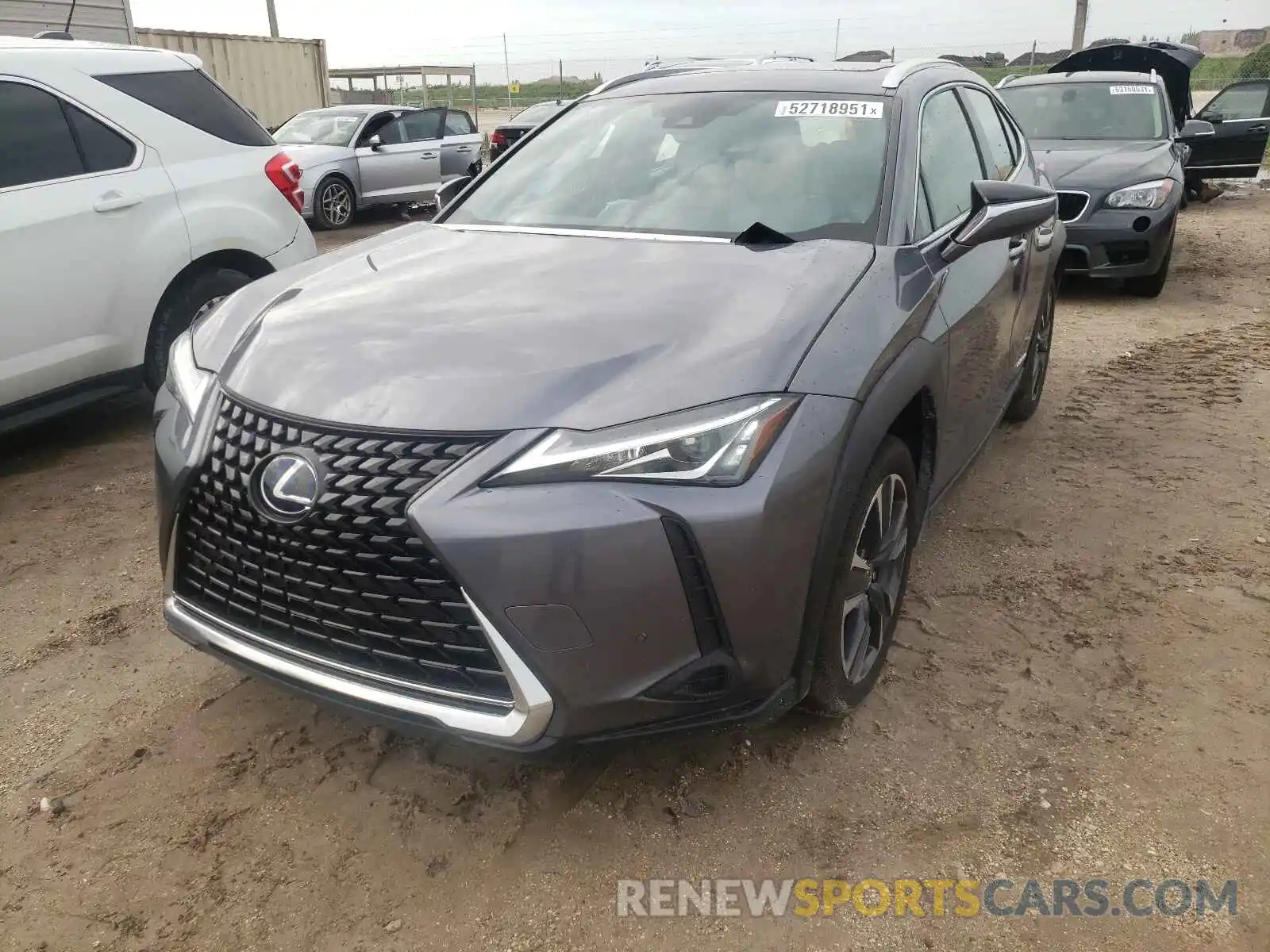 2 Photograph of a damaged car JTHP9JBH5M2046798 LEXUS UX 250H 2021