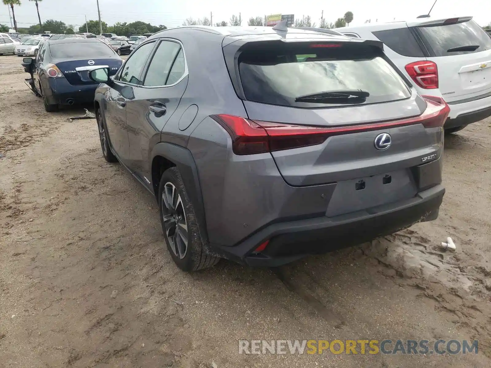 3 Photograph of a damaged car JTHP9JBH5M2046798 LEXUS UX 250H 2021