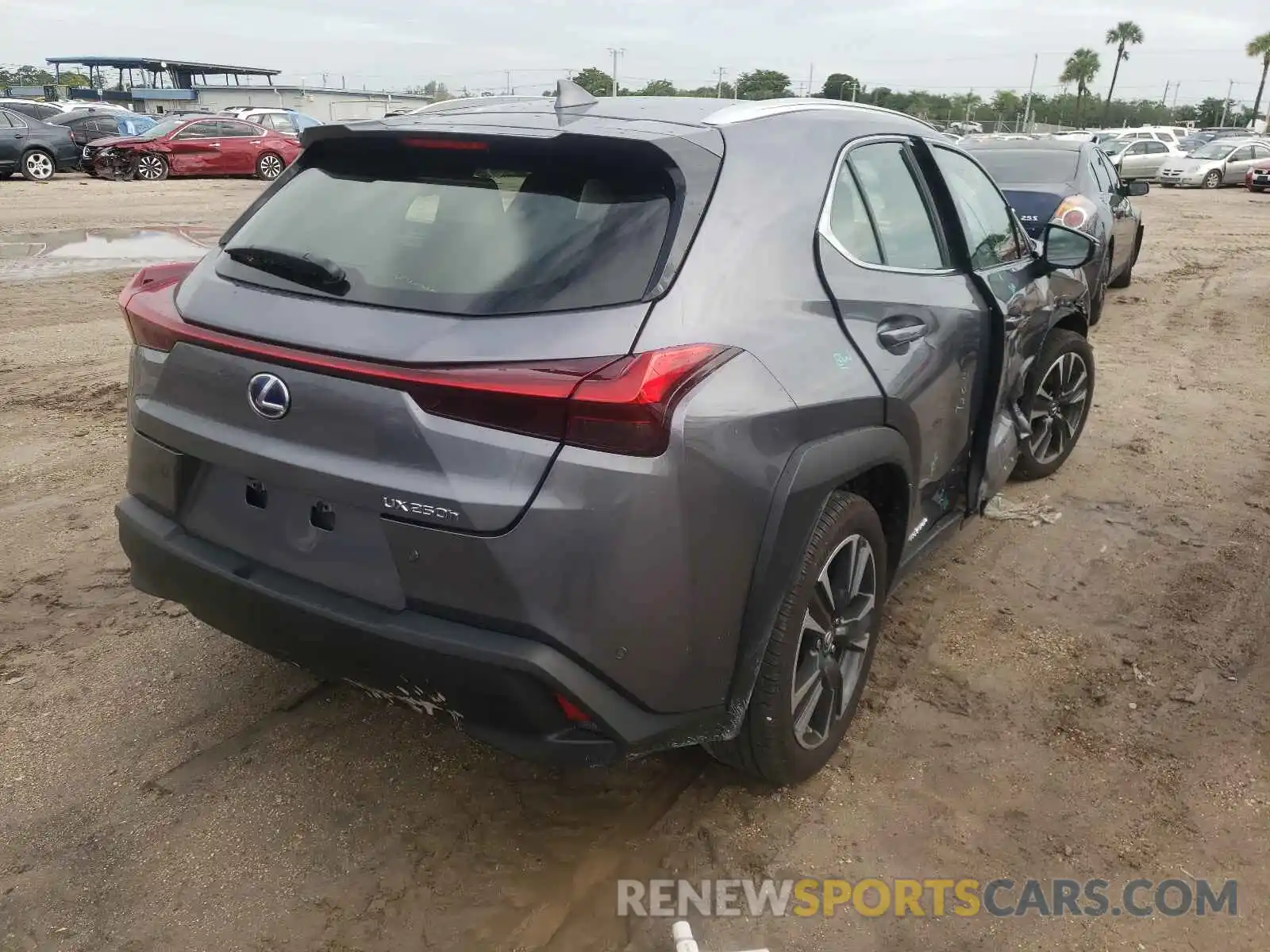 4 Photograph of a damaged car JTHP9JBH5M2046798 LEXUS UX 250H 2021