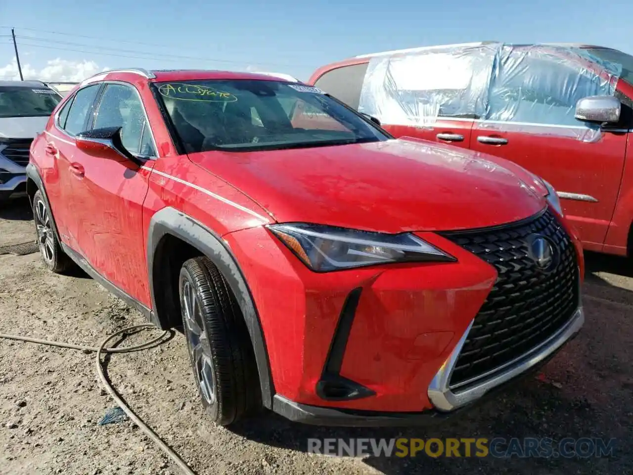 1 Photograph of a damaged car JTHP9JBH5M2047725 LEXUS UX 250H 2021