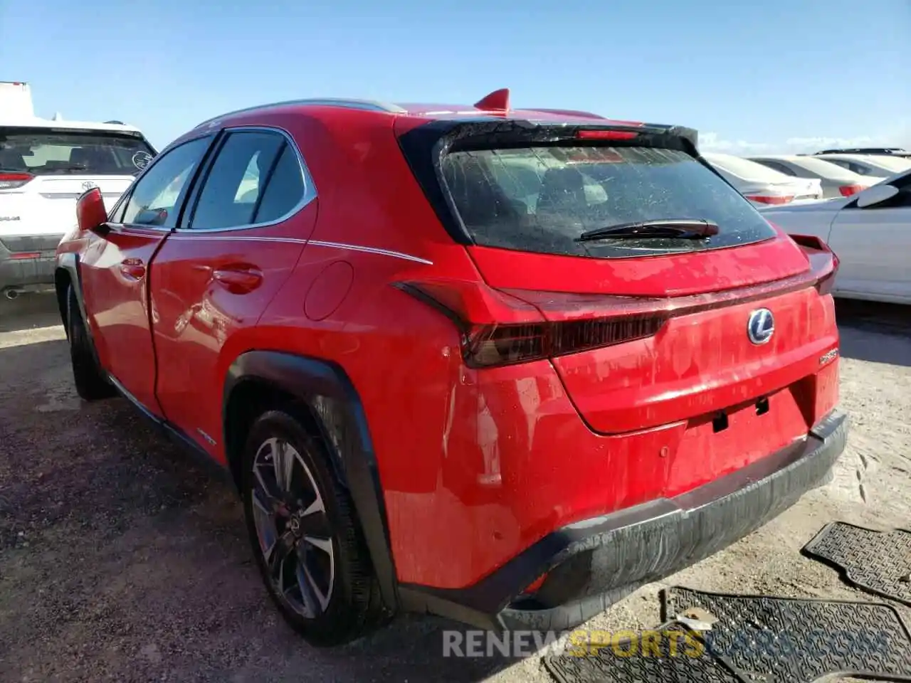 3 Photograph of a damaged car JTHP9JBH5M2047725 LEXUS UX 250H 2021