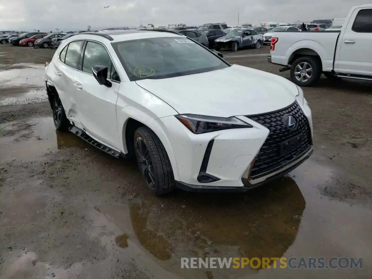 1 Photograph of a damaged car JTHP9JBH5M2048244 LEXUS UX 250H 2021