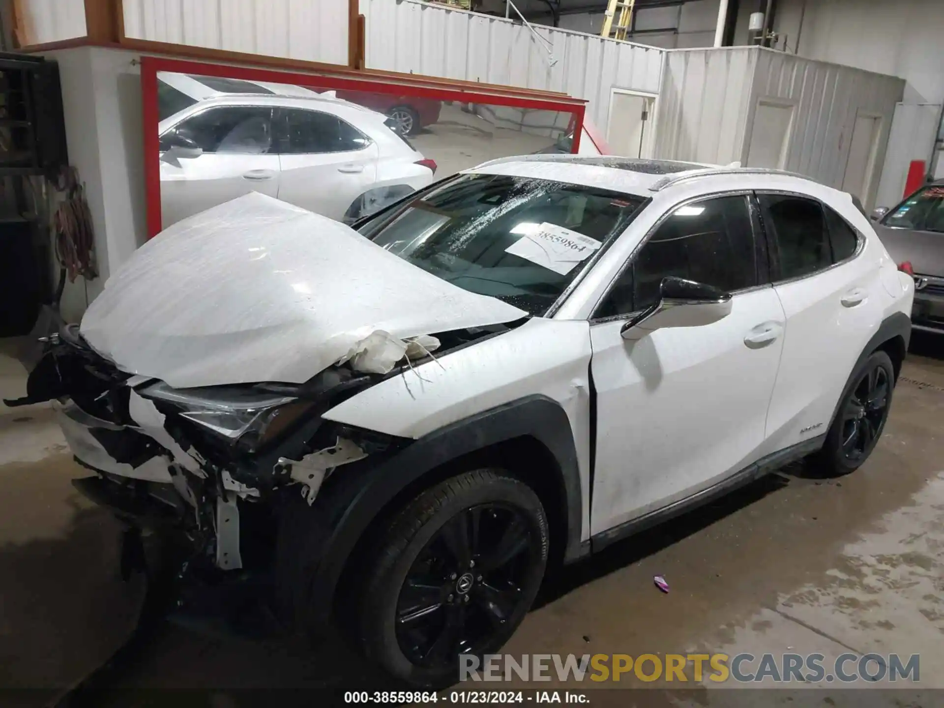 2 Photograph of a damaged car JTHP9JBH6M2039827 LEXUS UX 250H 2021