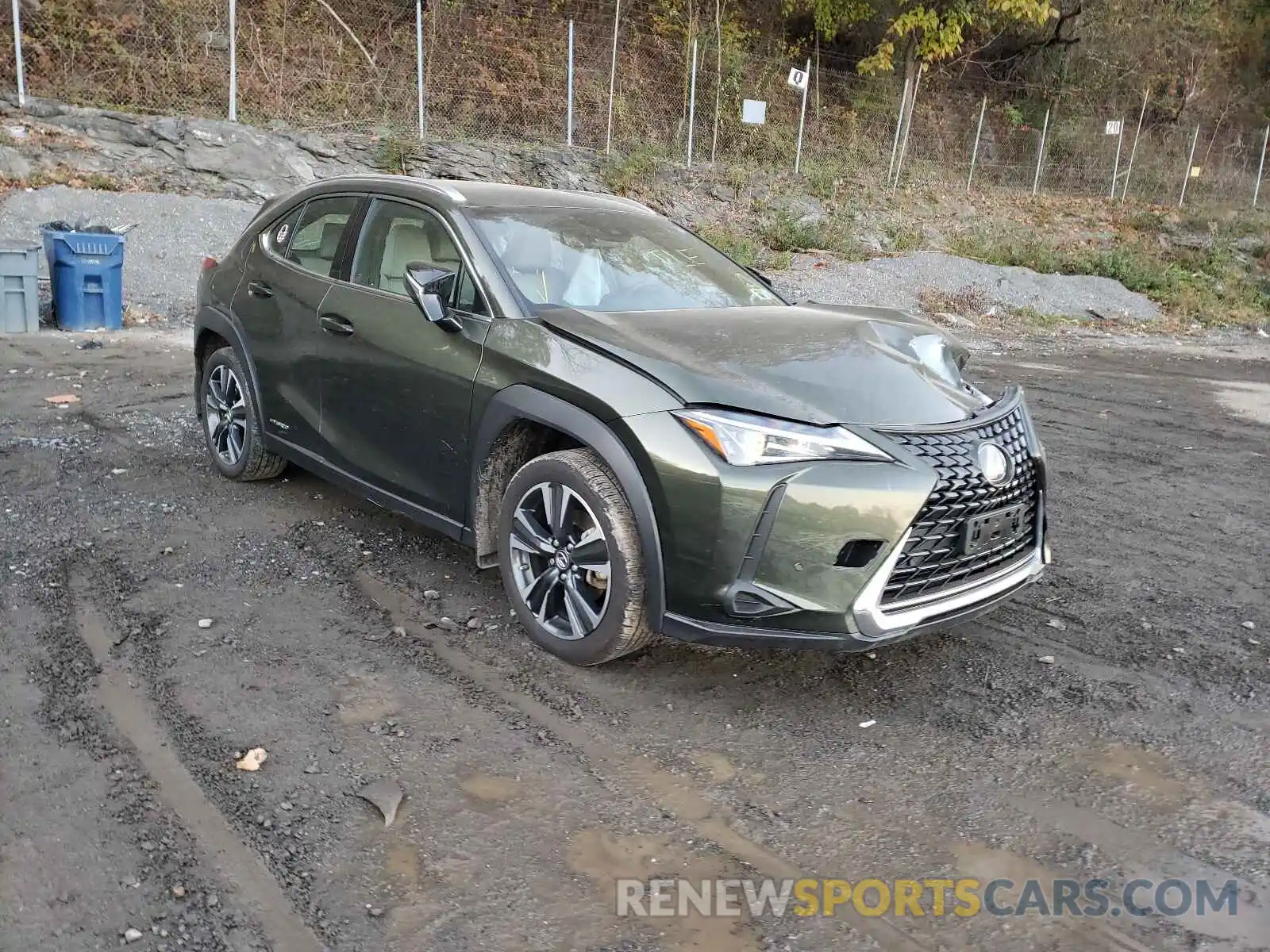 1 Photograph of a damaged car JTHP9JBH6M2042534 LEXUS UX 250H 2021