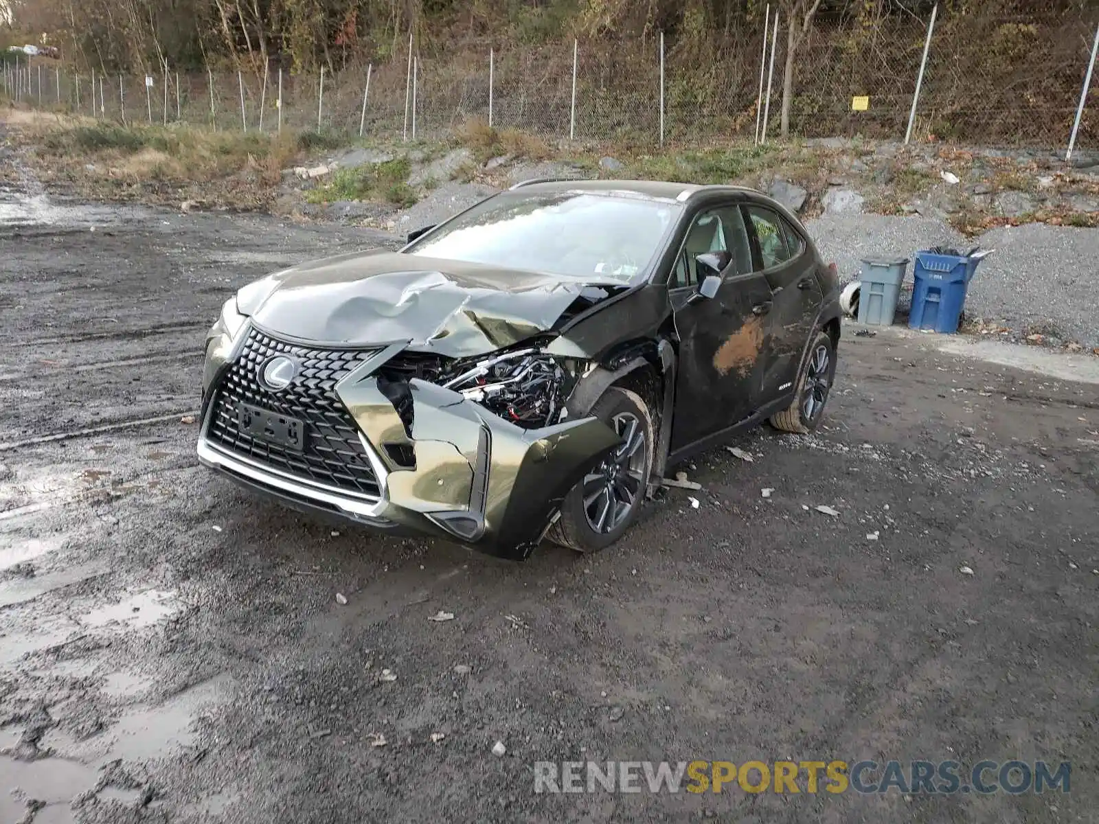 2 Photograph of a damaged car JTHP9JBH6M2042534 LEXUS UX 250H 2021